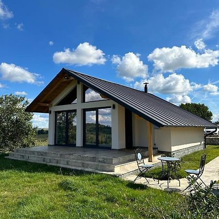 Casa Moderna In Sinteu - Intersectia Intre Modern Si Linistea Naturii Huta Voivozi Bagian luar foto