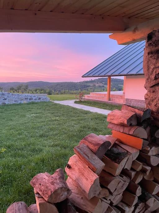 Casa Moderna In Sinteu - Intersectia Intre Modern Si Linistea Naturii Huta Voivozi Bagian luar foto
