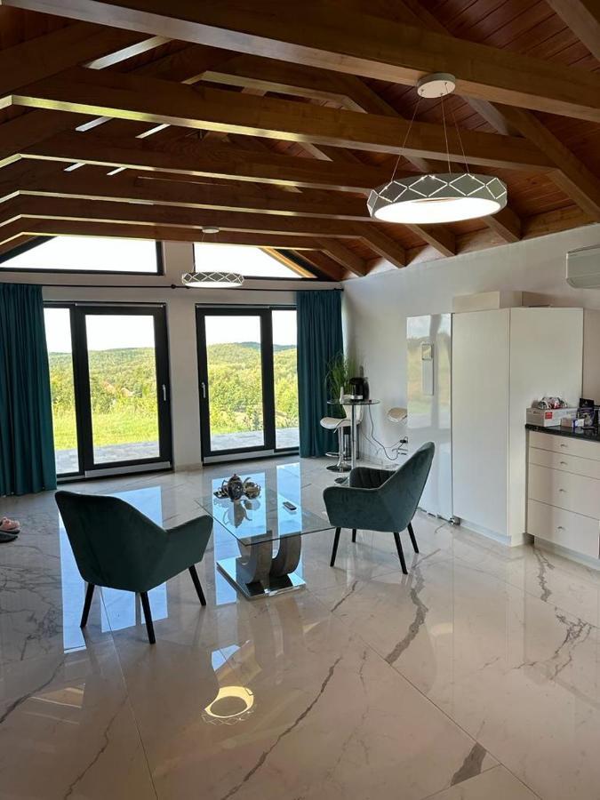 Casa Moderna In Sinteu - Intersectia Intre Modern Si Linistea Naturii Huta Voivozi Bagian luar foto