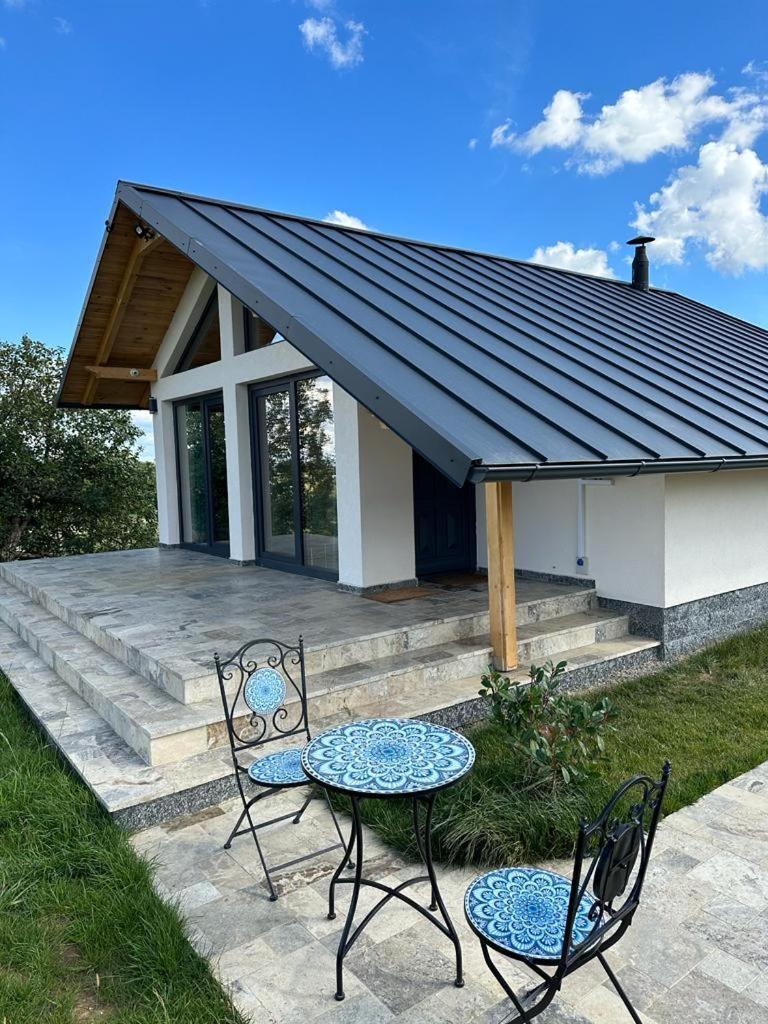 Casa Moderna In Sinteu - Intersectia Intre Modern Si Linistea Naturii Huta Voivozi Bagian luar foto