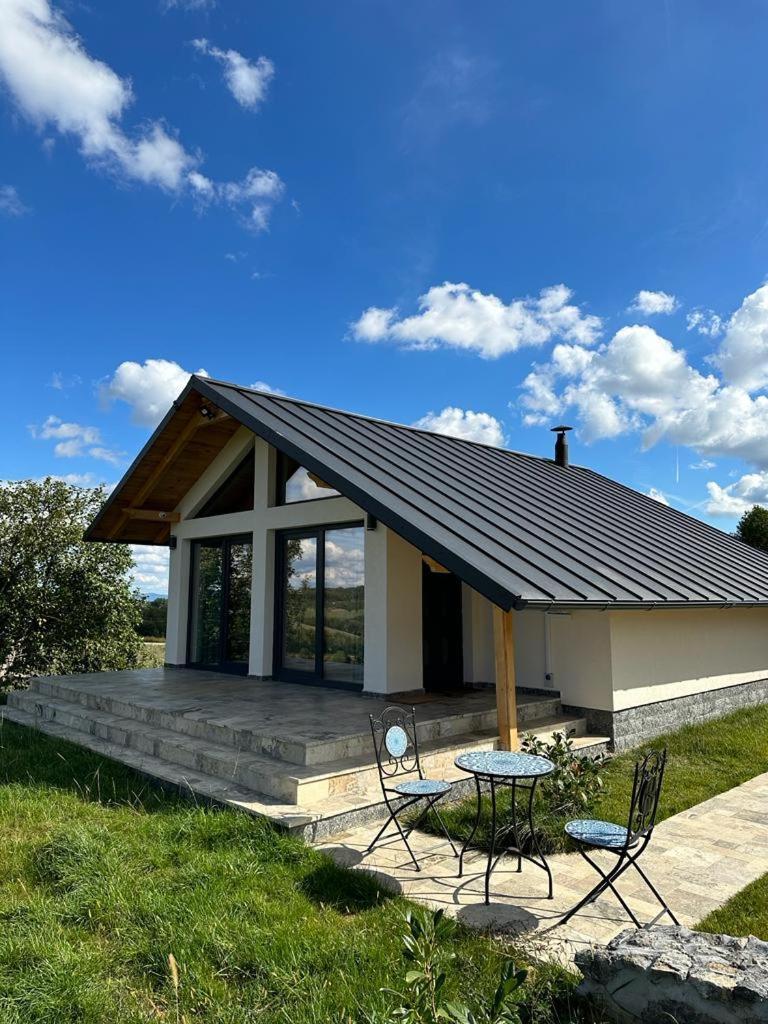 Casa Moderna In Sinteu - Intersectia Intre Modern Si Linistea Naturii Huta Voivozi Bagian luar foto